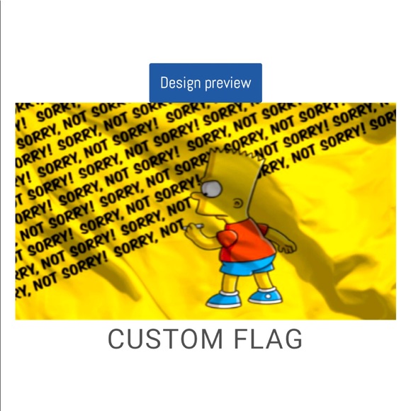 Custom flag